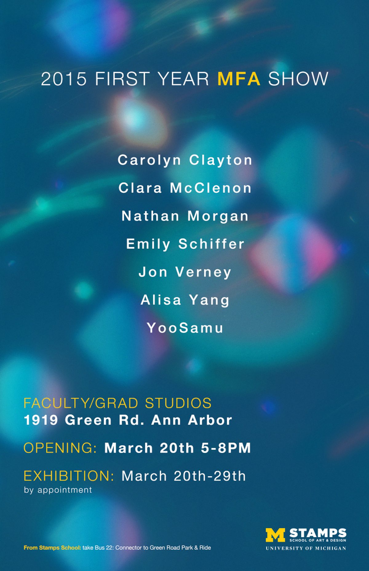 First Year MFA Show 2015