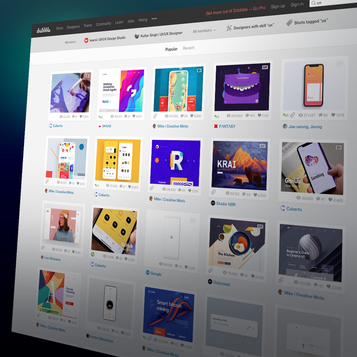 Dribble screenshot